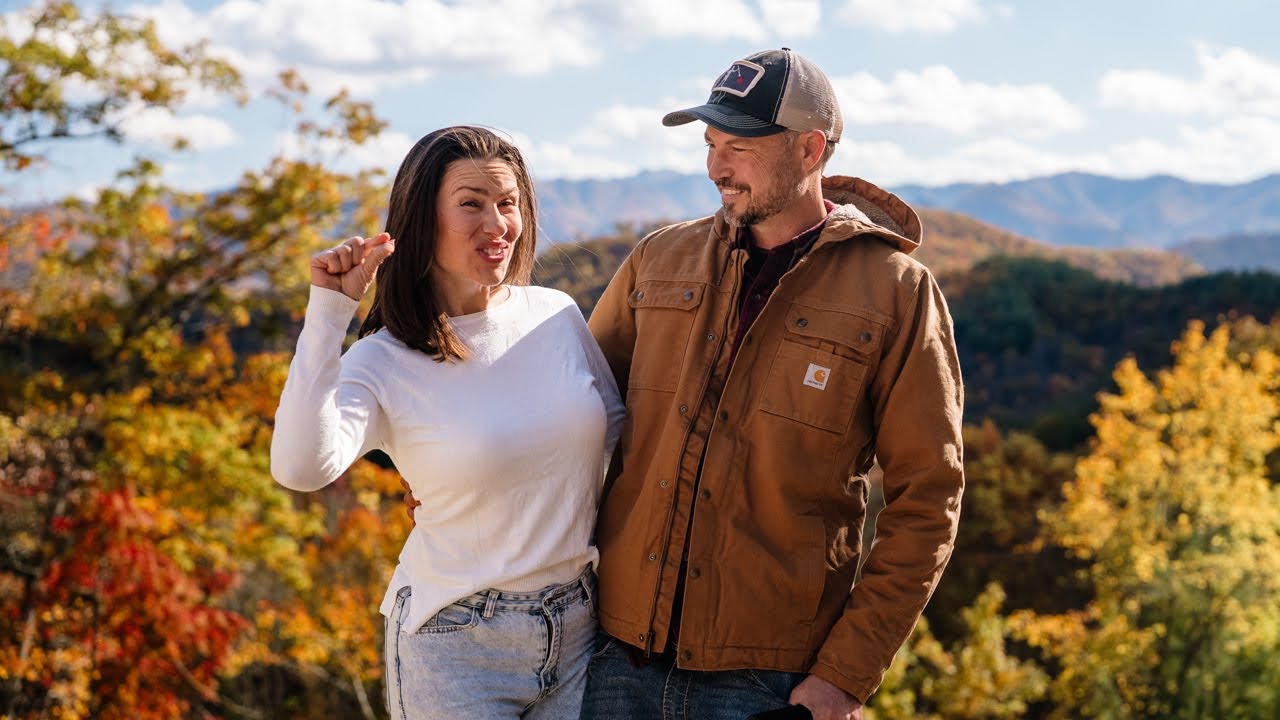 YouTube post by @ProjectAtticus for BLUETTI. Caption reads: We’re So Close to Living on Our Mountain Property....