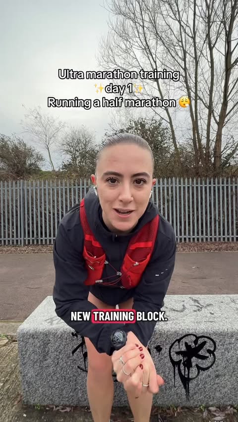 Instagram post by @lucyanness for Veloforte. Caption reads: [...] block??? Are you mad???? Fuelled by....