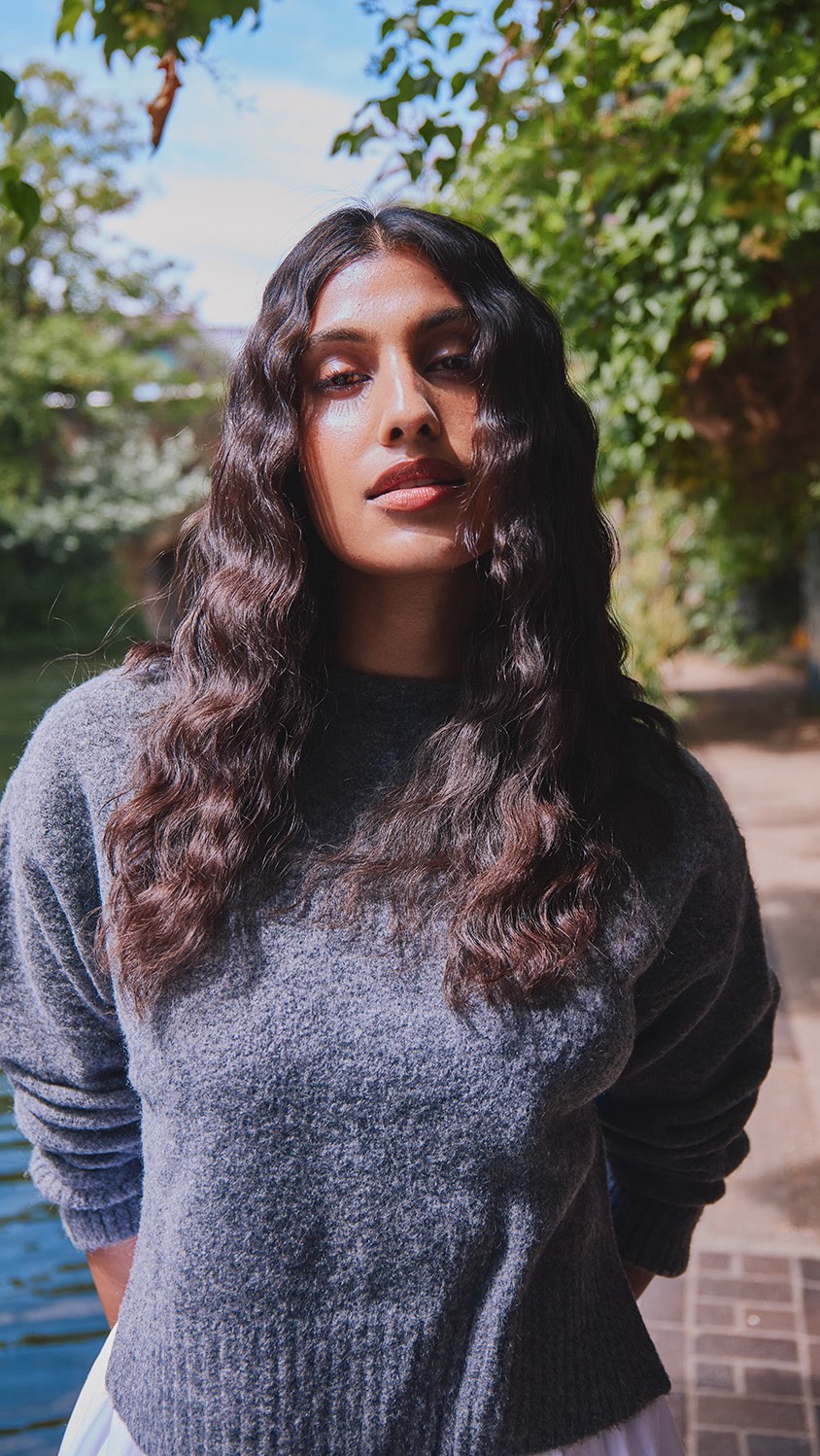 Instagram post by @authenticbeautyconceptuk for Creative HEAD Magazine. Caption reads: Own natural texture with @Melissatimp.💫 Melissa’s....