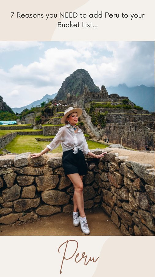 Instagram post by @inspiredbyhertravels for Air Transat. Caption reads: A trip I will never forget 🥹🇵🇪 @airtransat 

I....