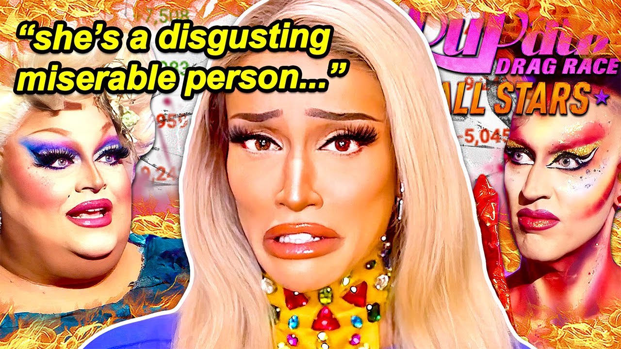 YouTube post by @BussyQueen for Ekster. Caption reads: All Stars 10: Kerri Calls Out Mistress & Purple....