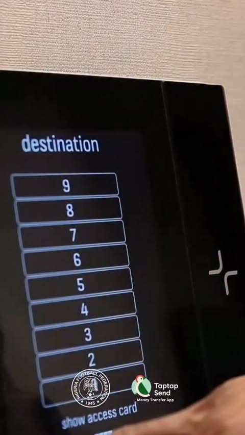 Instagram post by @ng_supereagles for Taptap Send. Caption reads: Breakfast ✅
#Naija4TheWin #Ad.