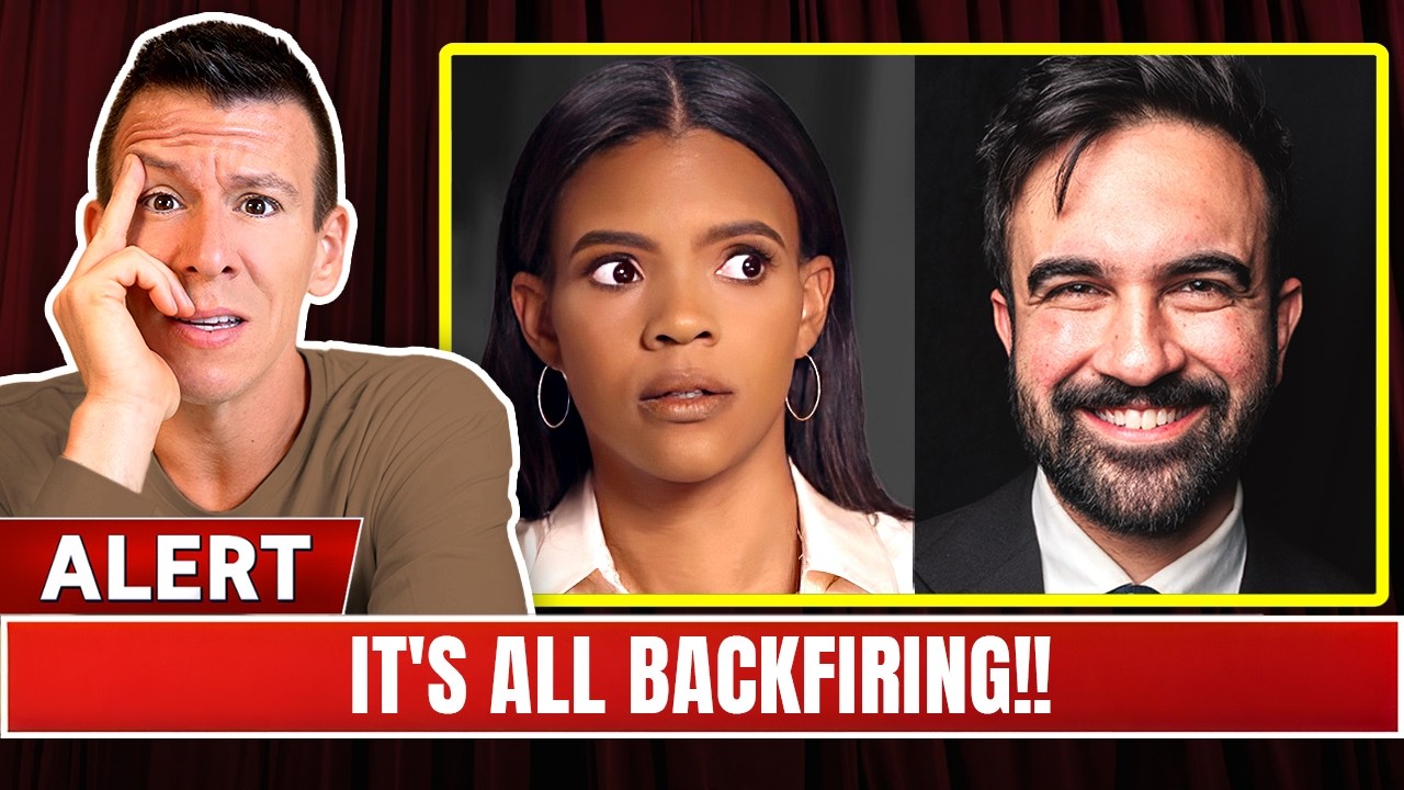 YouTube post by @PhilipDeFranco for ZipRecruiter. Caption reads: The Candace Owens Ben Shapiro Situation Is Getting....