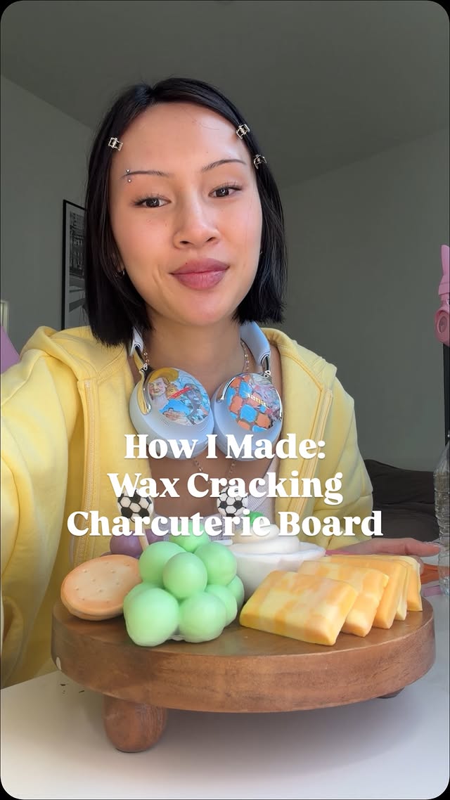 Instagram post by @kittyasmrxo for Bose. Caption reads: [...] how i made my wax cracking asmr video! @bose....