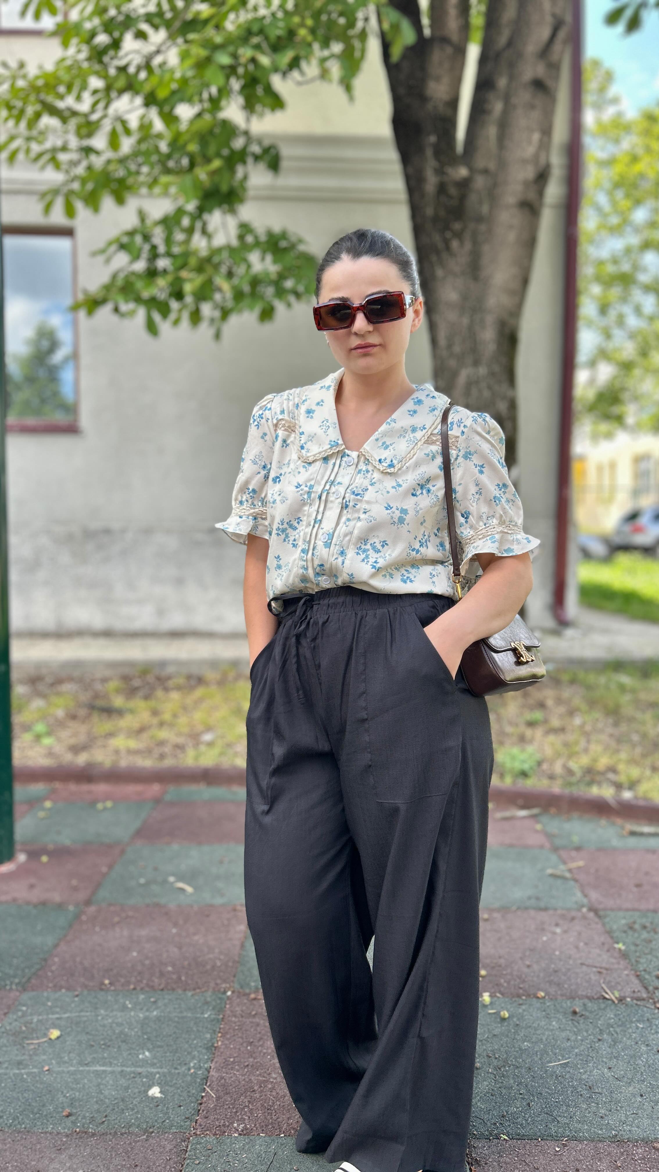 Instagram post by @ugc.by.nino for Rihoas. Caption reads: Today’s outfit 

Shirt : @rihoas_official 
Pants:....