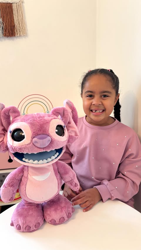 Instagram post by @_islajune for Just Play. Caption reads: ad | You’ve already met Disney Stitch Ultimate....