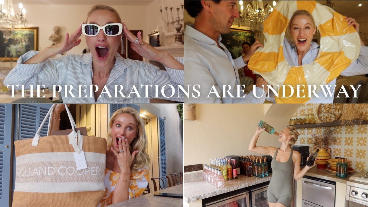 YouTube post by @LeonoraSmee95 for Tocca. Caption reads: BIRTHDAY PARTY PREPARATIONS | BEHIND THE SCENES |....