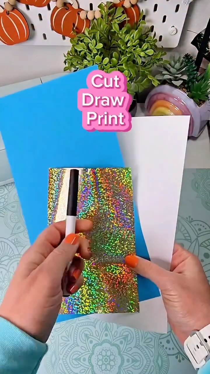 Instagram post by @colescraftingcorner for Creative Fabrica. Caption reads: Watch the transformation! 🤩 We’re showing off....