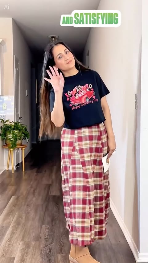 Instagram post by @virgotrendz for Temu. Caption reads: [...] own designs at home 🎨✨. Sponsored by @temu....