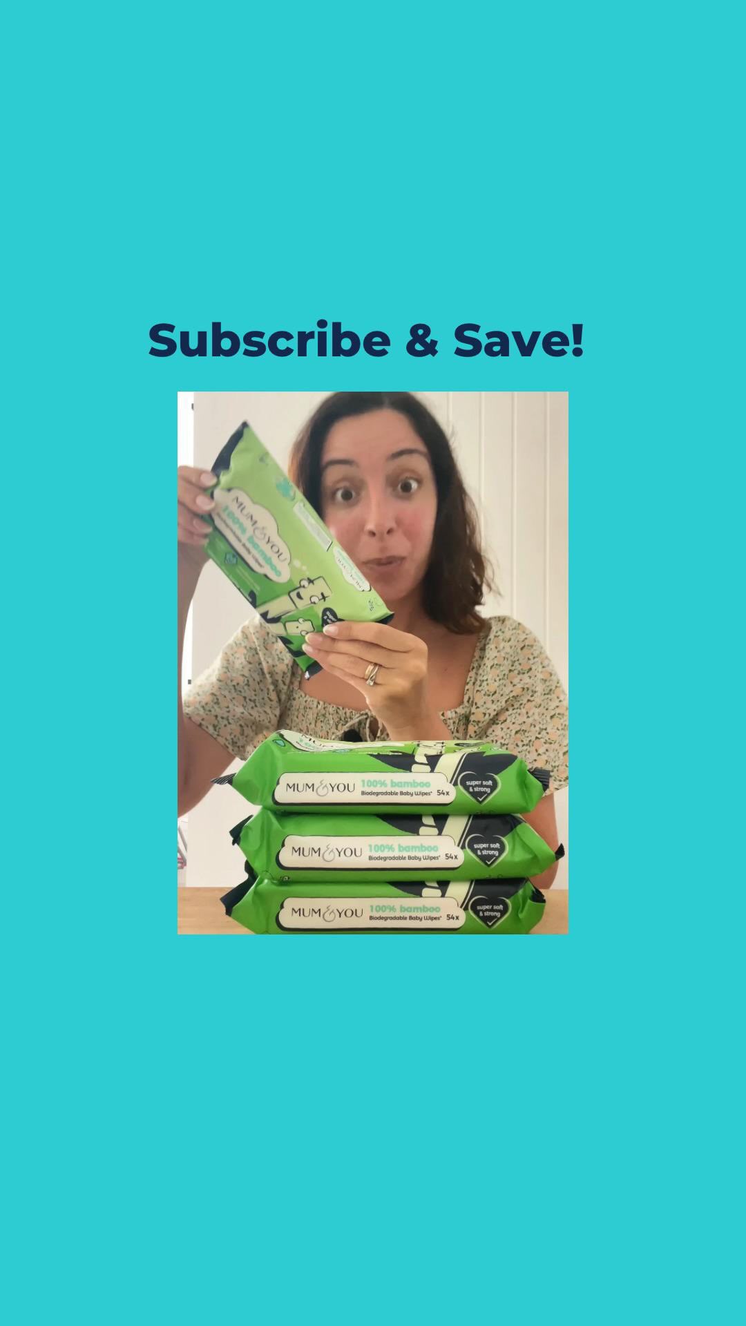 Instagram post by @patriciafale for Mum & You. Caption reads: [...] miss out — Subscribe Now and make Mum & You....