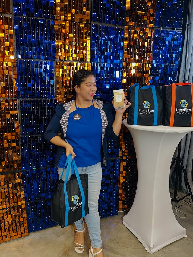 Instagram post by @arlenedob for BrandBuzz PH. Caption reads: [...] experience until the next event!....