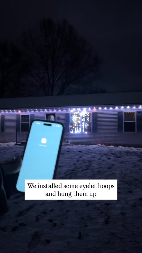 Instagram post by @sparklegigglesmile for Govee. Caption reads: [...] the kids.

Linked in my profile to shop....