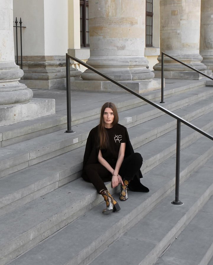 Instagram post by @brittareineke for SANVT. Caption reads: I am so happy to finally share my latest project....