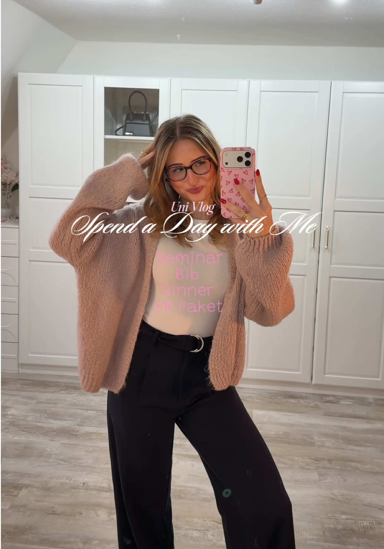 TikTok post by @lilli.lnst for Maria Nila. Caption reads: [...] all meine Haarprodukte sind von @Maria Nila....
