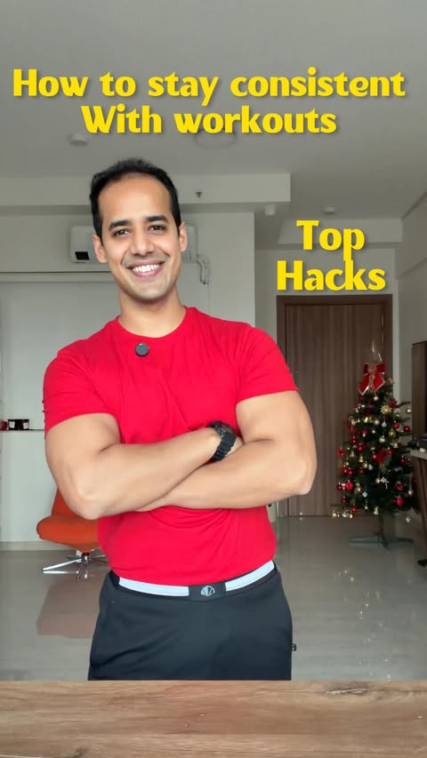 Instagram post by @digvijaylifestyle for JioMart. Caption reads: Here are some of the best ways to stay consistent....