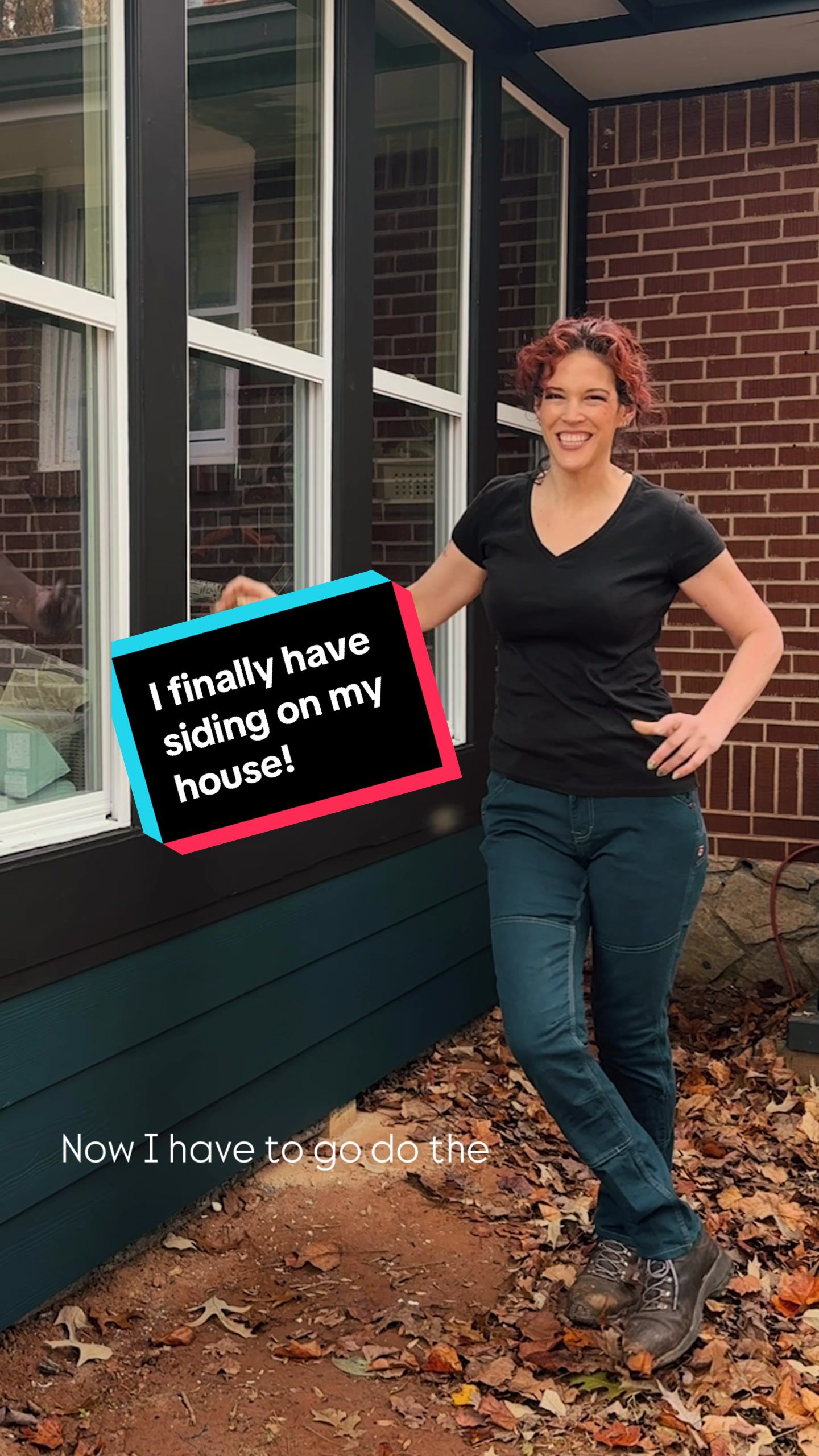 TikTok post by @uncommonoutpost for Lowe's. Caption reads: When I bought this house, I knew I wanted to turn....