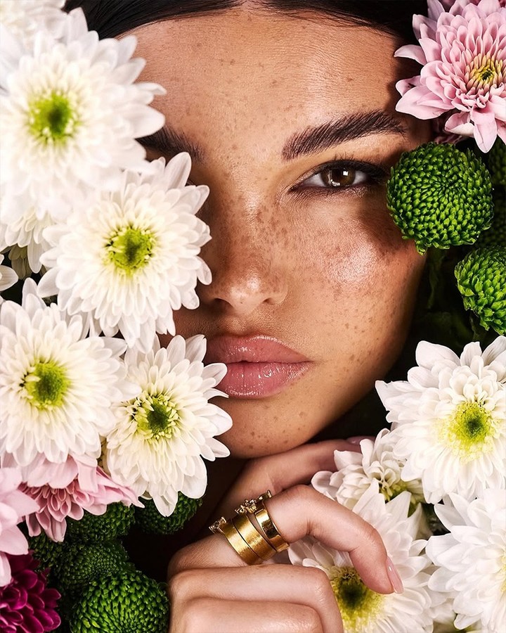 Instagram post by @marieb.photography for Nikon Europe. Caption reads: Marie, born in Germany in 1986, discovered her....