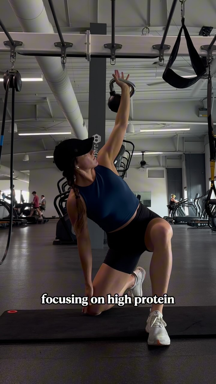 Instagram post by @speidelfitness for Kevins Natural Foods. Caption reads: What I eat in a day as a fitness coach focused on....