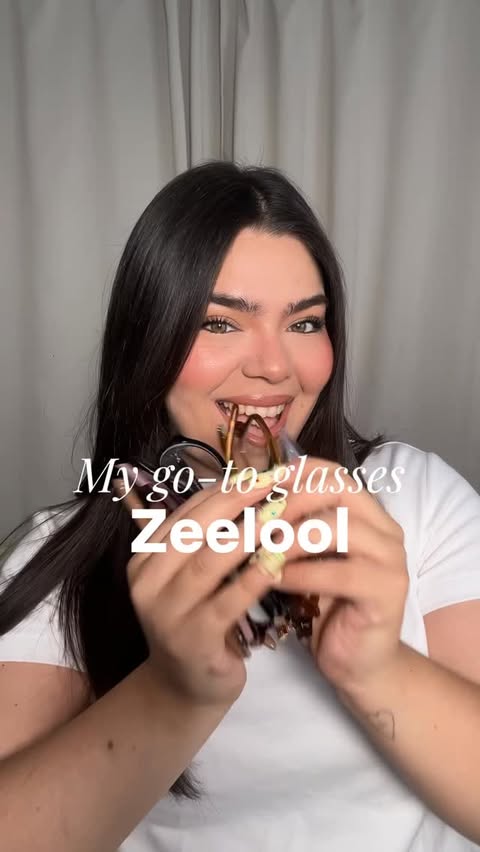 Instagram post by @imeldaoleta for Zeelool. Caption reads: [...] of appearance: TALIA EVERLY RORY EBONEY....