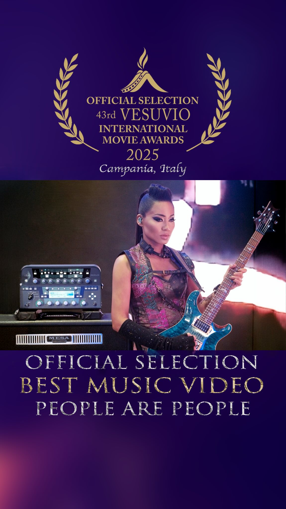 Instagram post by @vajamusic for Ultimate Ears. Caption reads: Truly honored to be an 𝕺𝖋𝖋𝖎𝖈𝖎𝖆𝖑....