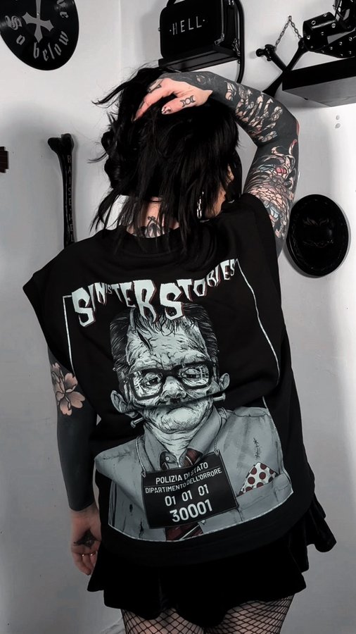 Instagram post by @thisischarll for Damaged Society. Caption reads: [...] horrifying has now dropped over on....