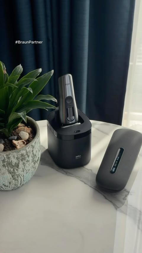 Instagram post by @bentaylortech for Braun. Caption reads: #BraunPartner Safe to say, there’s a lot more....