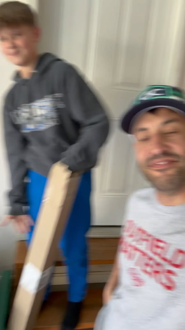 Instagram post by @mpthreebaseball for Axe Bat. Caption reads: Check out the all new Avenge Pro 3 from @axebat....