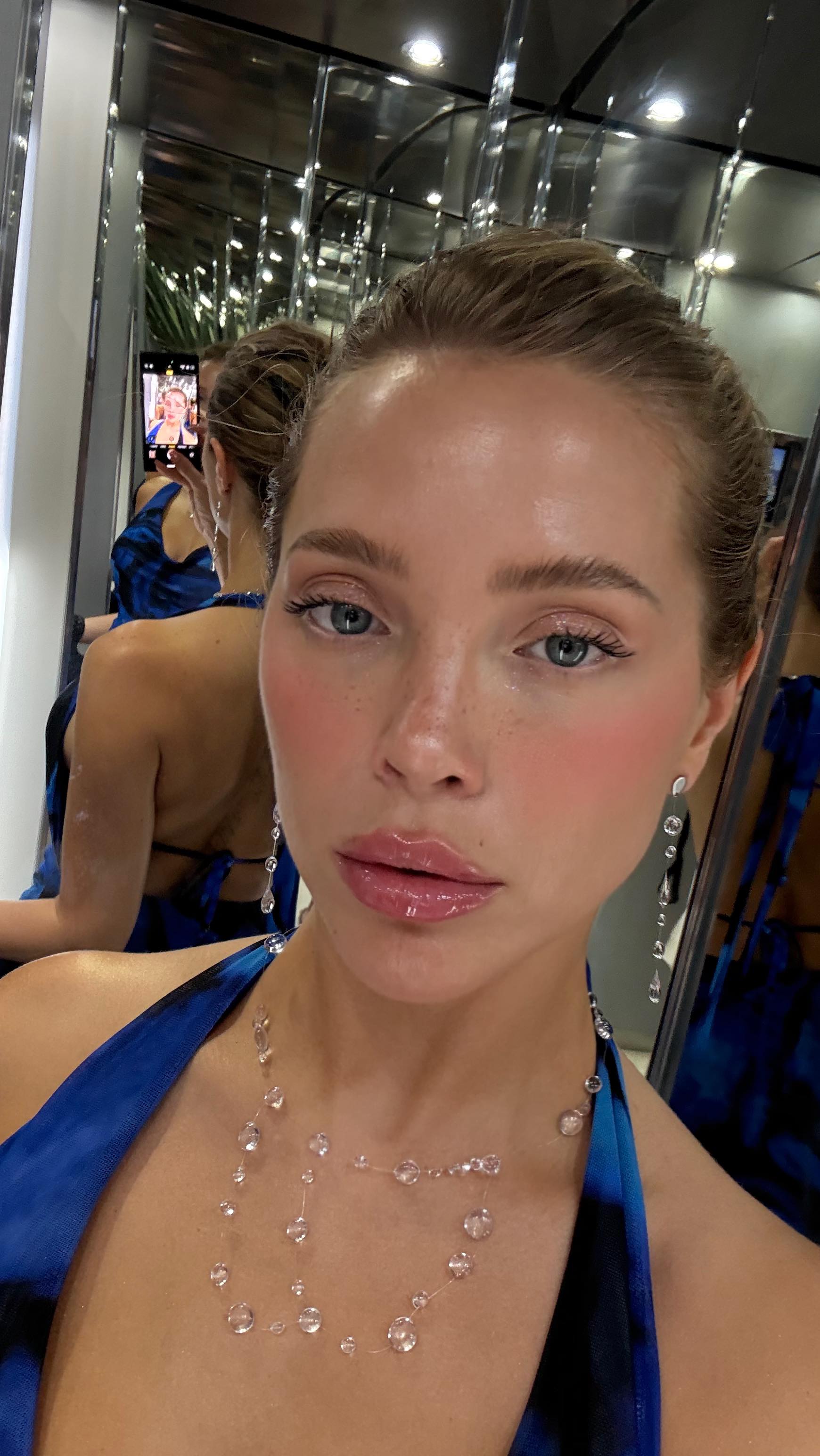 Instagram post by @imjamiestone for INGLOT COSMETICS. Caption reads: the most beautiful eye routine ever!! Comment EYES....