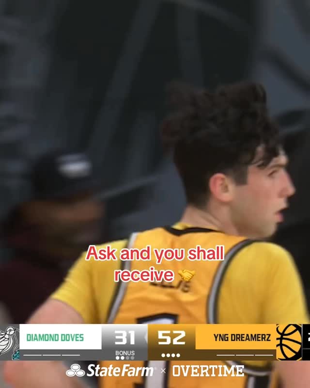 Instagram post by @yngdreamerz for State Farm. Caption reads: [...] you shall receive 🤝 

Presented by:....