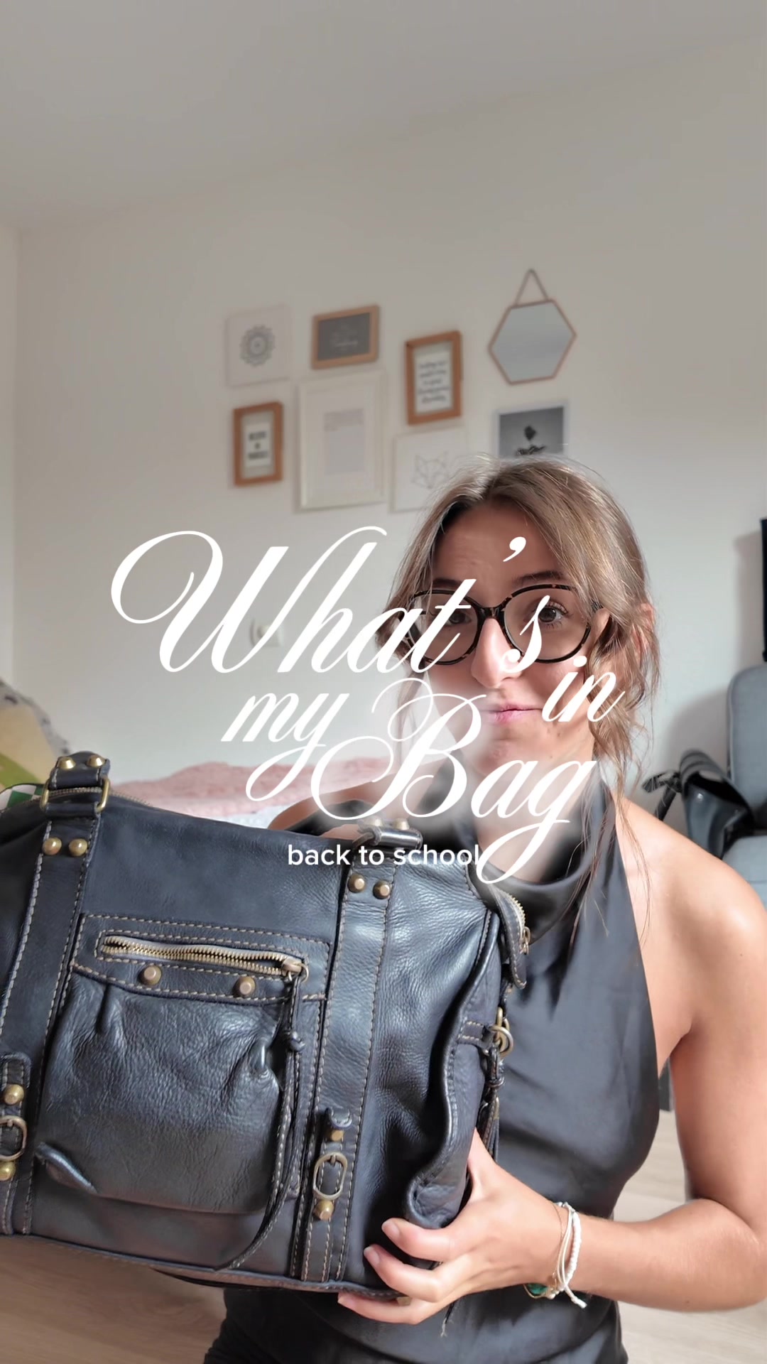 TikTok post by @eva_antoine for BURGA. Caption reads: #backtowork #burgaofficial #rentrée2025 [...].