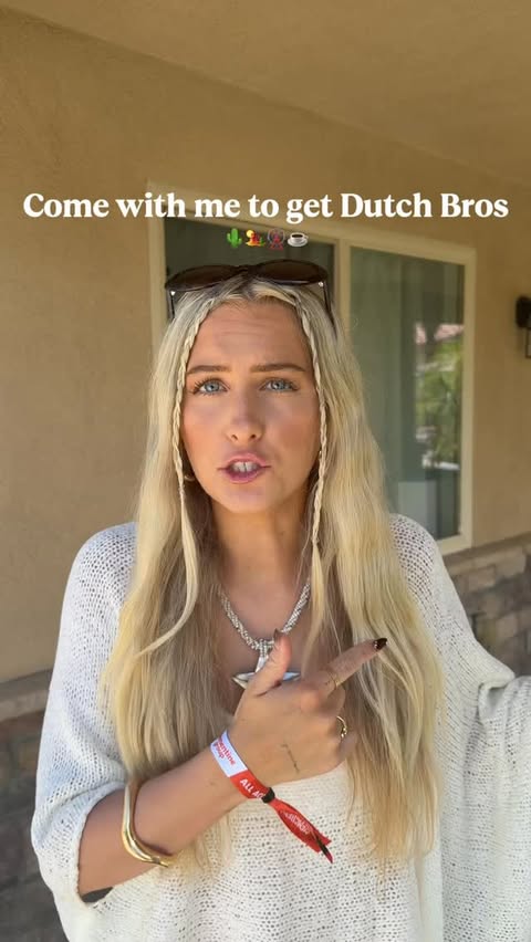 Instagram post by @brookerobertss10 for Dutch Bros Coffee. Caption reads: A life saver!! @dutchbroscoffee #dutchbrospartner.