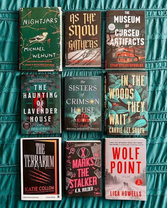 Instagram post by @clairevoyantbooks for Grand Central Publishing. Caption reads: Book Mail Monday 💌 thank you so much to....