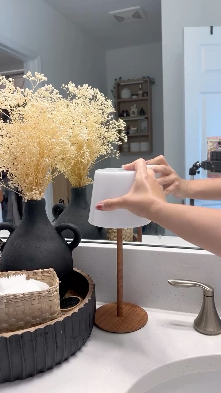 Instagram post by @meysafindings for EZVALO. Caption reads: Shower glow ✨ just hit different with the EZVALO....