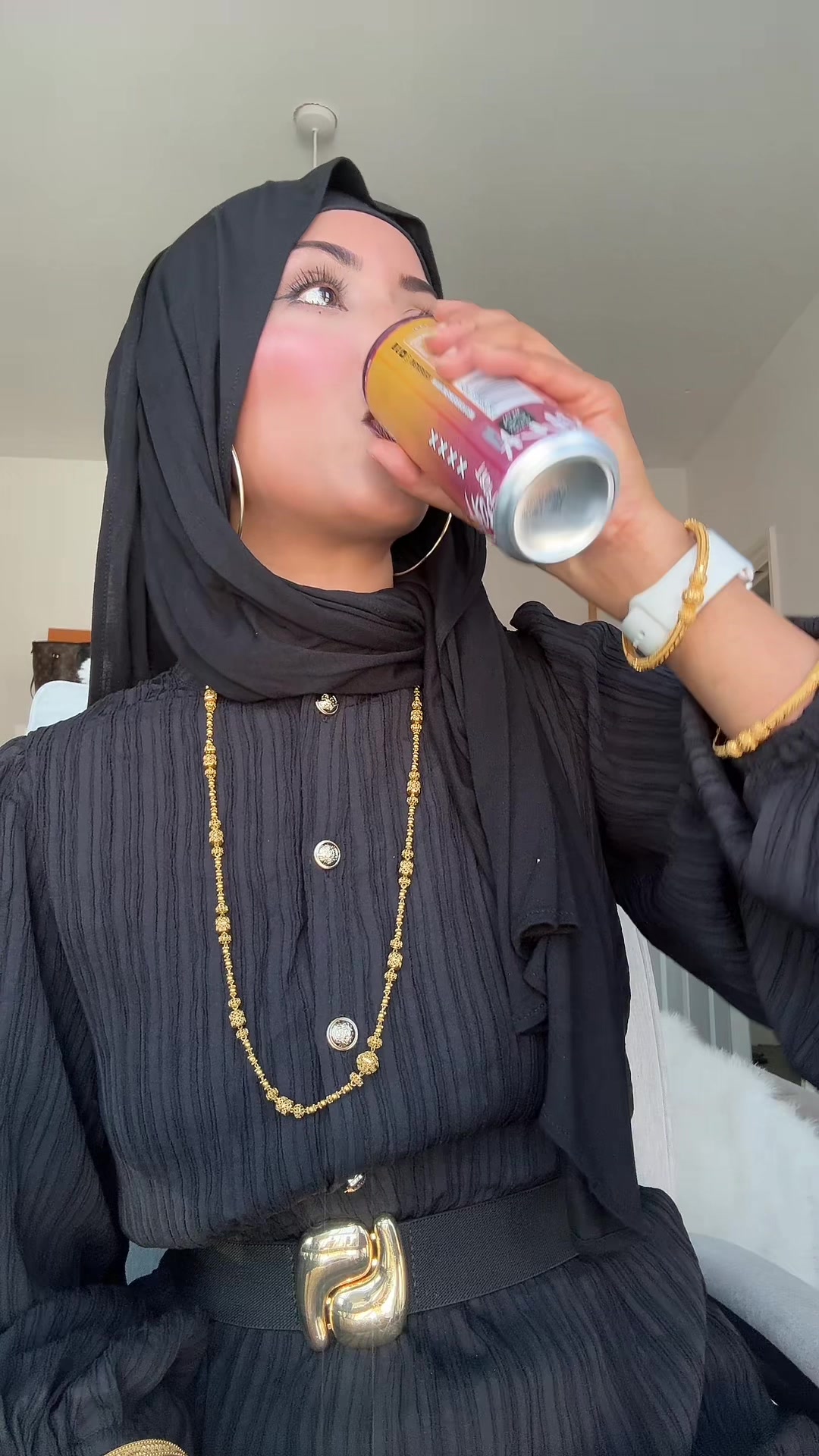 TikTok post by @bengalistagramm for Sneak Energy. Caption reads: @Sneak Energy LTD  #fyp #energydrink #beverage #uk....