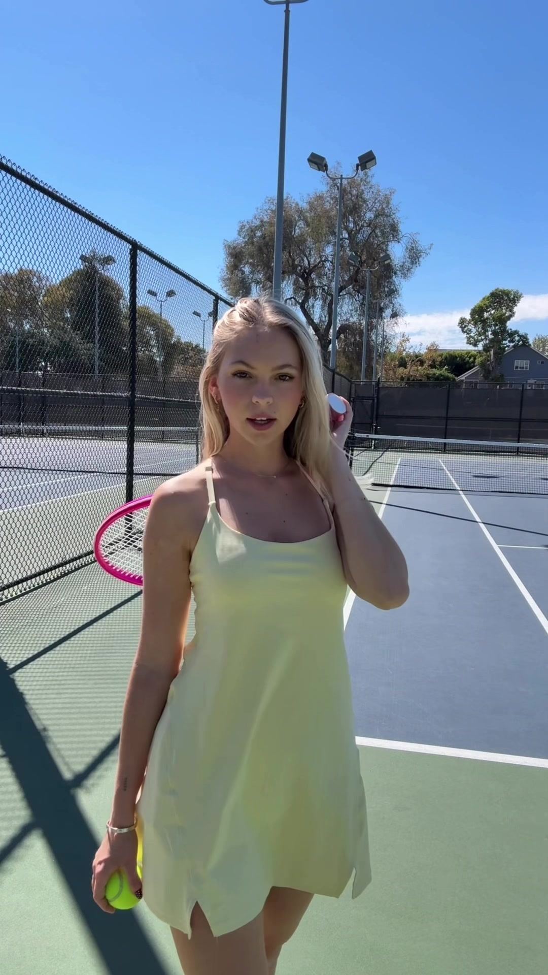 TikTok post by @jordynjones for Glowmode. Caption reads: This is how I glow when I'm on the court 🎀 ....