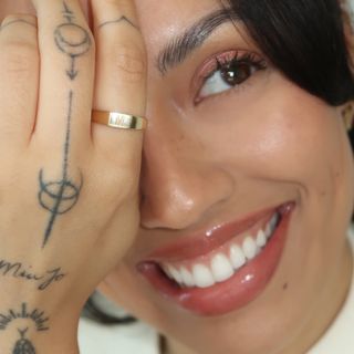 Instagram post by @widyassoraya for AKIND. Caption reads: MY NEW FAVORITE RING from @wearakind made from....