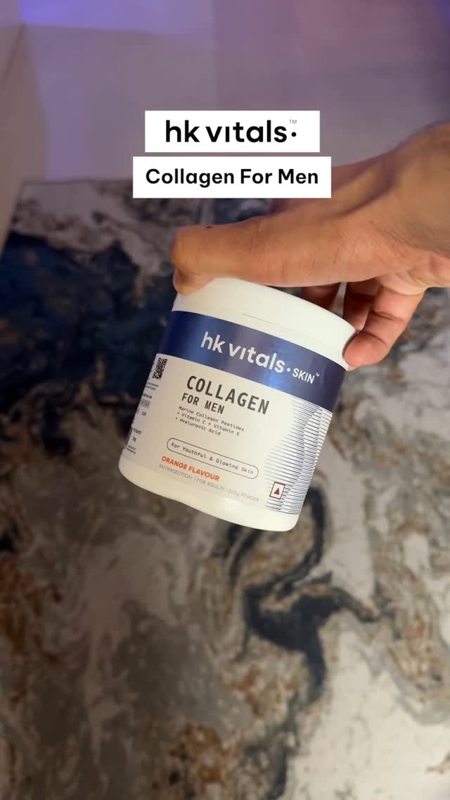 Instagram post by @sanskar.inframe for HK Vitals. Caption reads: Comment ‘HK for links’
Glow that starts from....