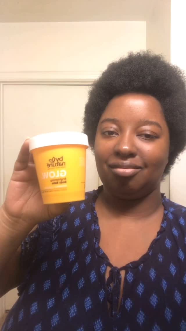 Instagram post by @adielbrown2 for bynatureskincare. Caption reads: #gifted This @bynatureskincare body balm left my....