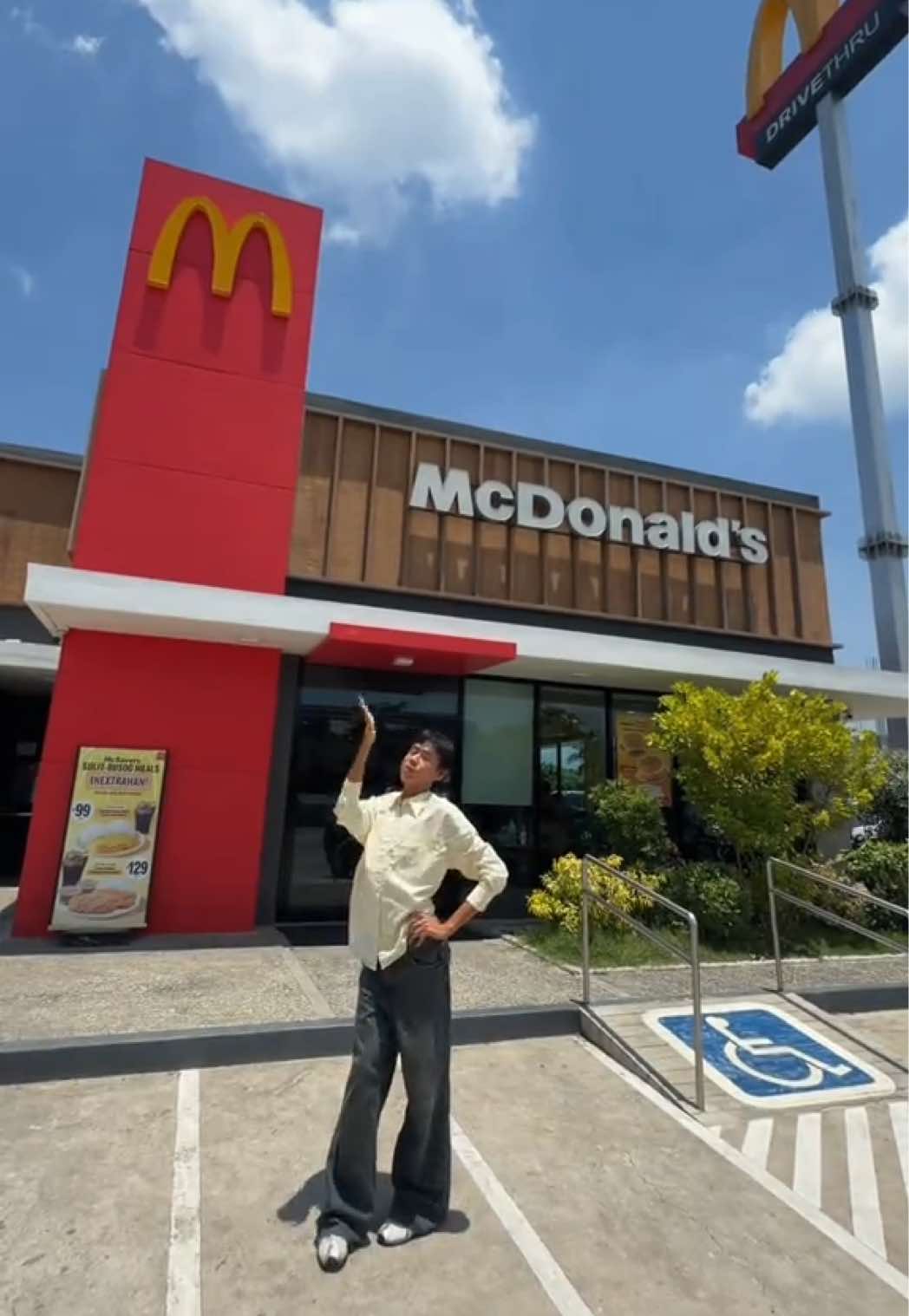 TikTok post by @kundoljenner for McDonald's Philippines. Caption reads: Another year as Ms. McDo 2026🙏🏽 Celebrate and....