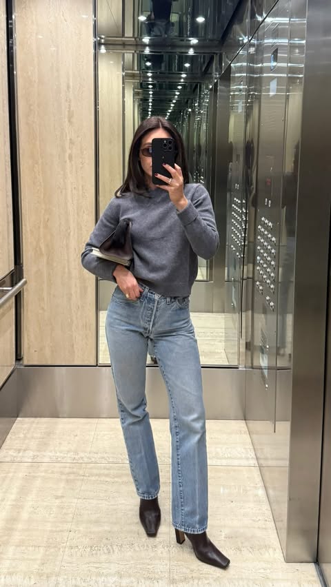 Instagram post by an influencer for Levi's. Caption reads: [...] up my favorite styles from @levis ! As your....