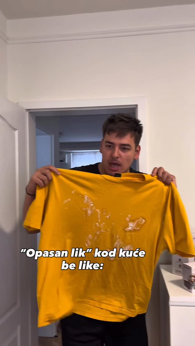 Instagram post by @djoksamtb for Lenor. Caption reads: Glume neke šefove a ustvari žena....