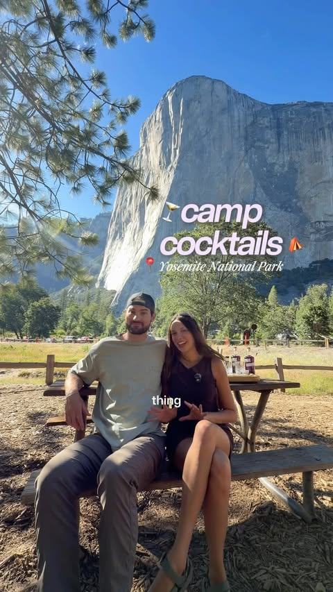 Instagram post by @travelersforgood for Empress 1908 Gin. Caption reads: [...] up the El Cap Cooler made with....