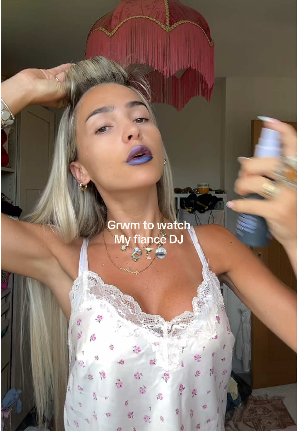 TikTok post by @indiadavisonn for Mark Hill Hair. Caption reads: [...] Cosmetics @SACHEU UK @Wonderskin @Mark Hill....