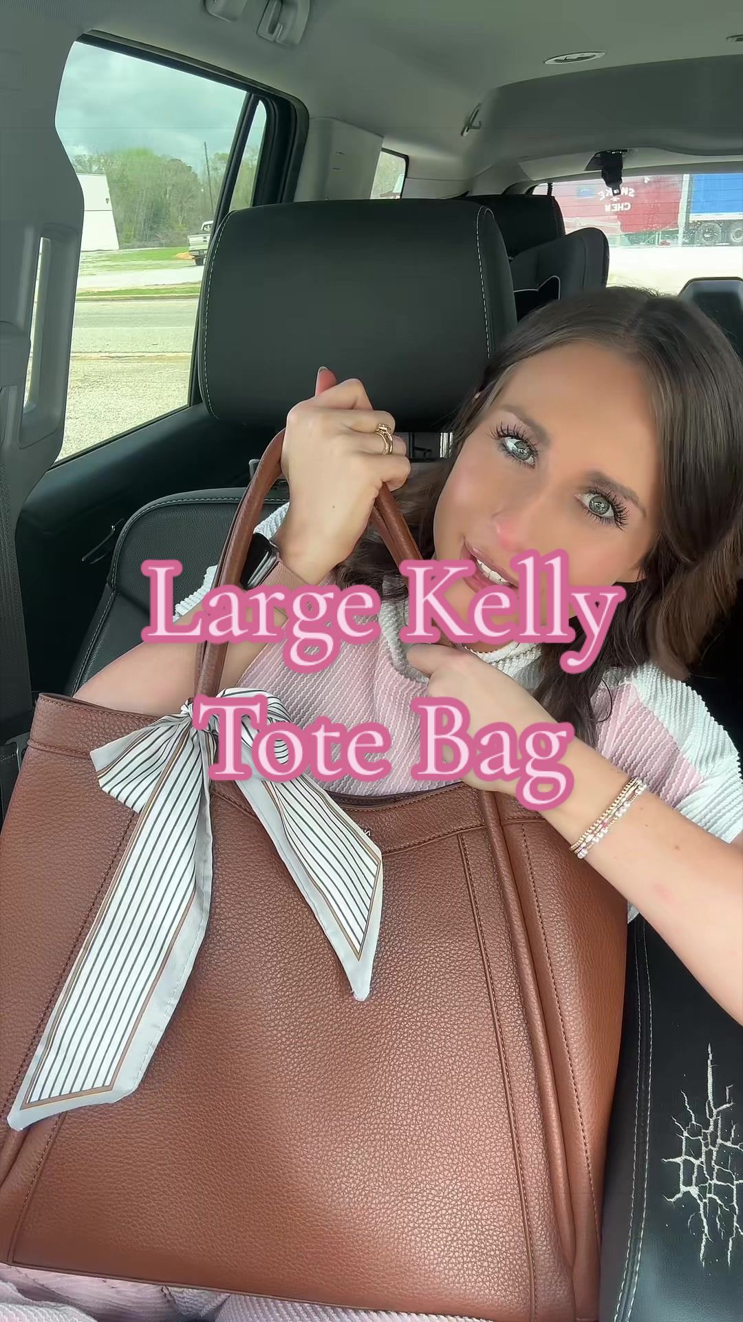TikTok post by @mal_kay14 for NEWBELLA. Caption reads: Large Kelly by Newbella🤩 this brand is absolutely....