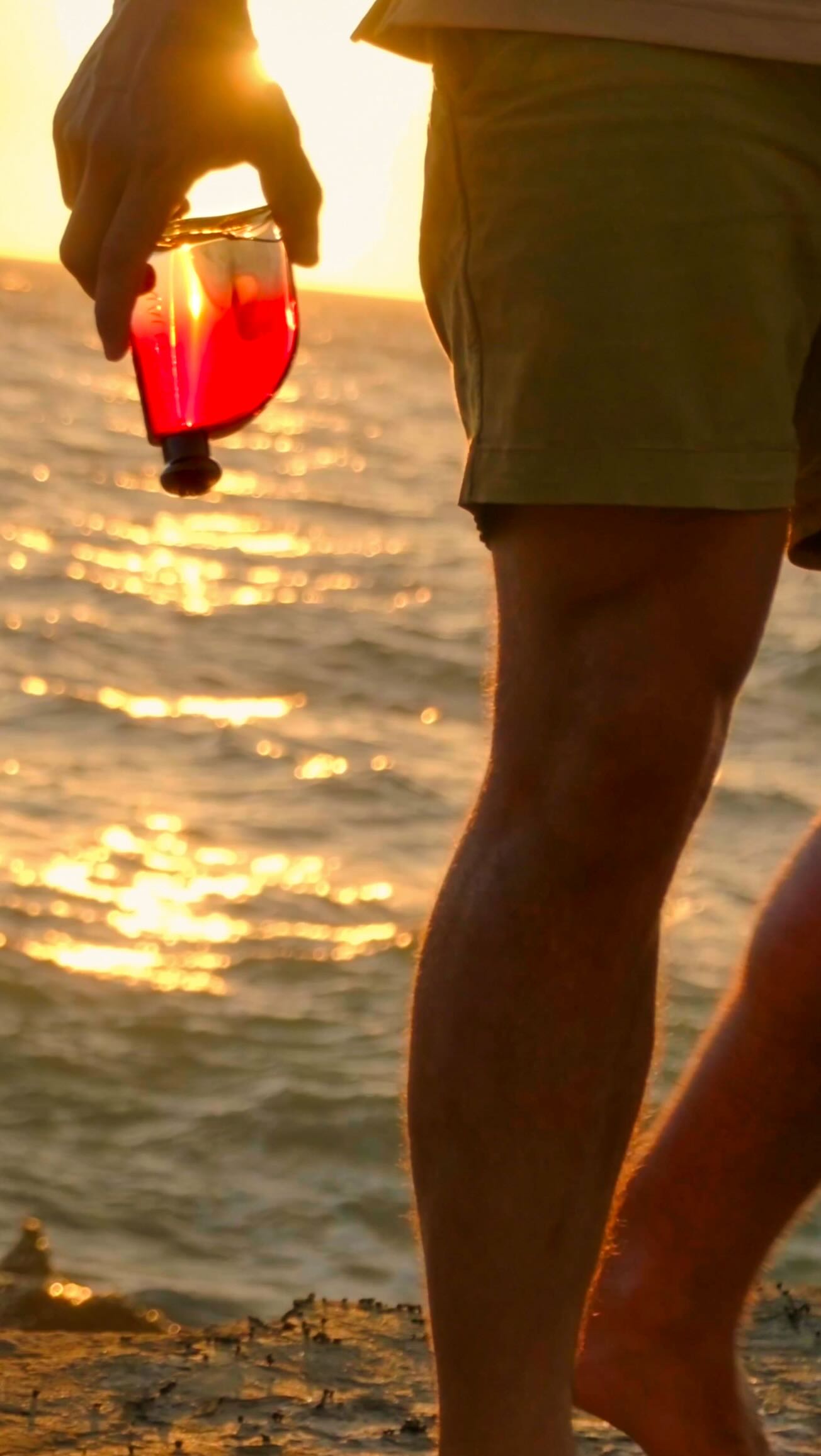 Instagram post by @mitchellburns_ for Nautica. Caption reads: This is the scent I wear when I’m ready for the....