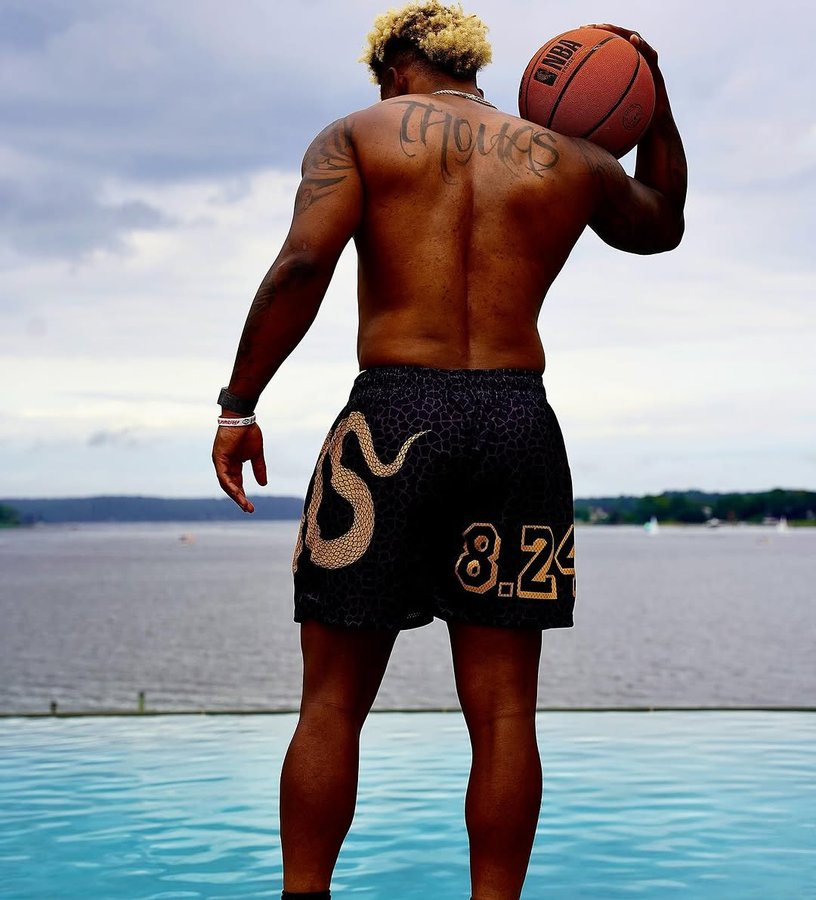 Instagram post by @mattthomas_nyc for Deuce Brand. Caption reads: Happy Birthday Matty 🤞🏾🔐 This was by far one of....