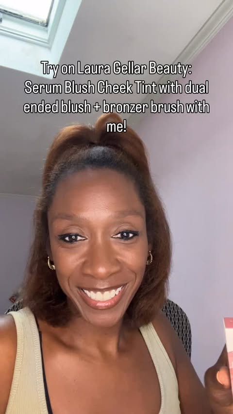 Instagram post by @reli_onthelose for – Laura Geller. Caption reads: Shoutout to @lauragellerbeauty for the opportunity....