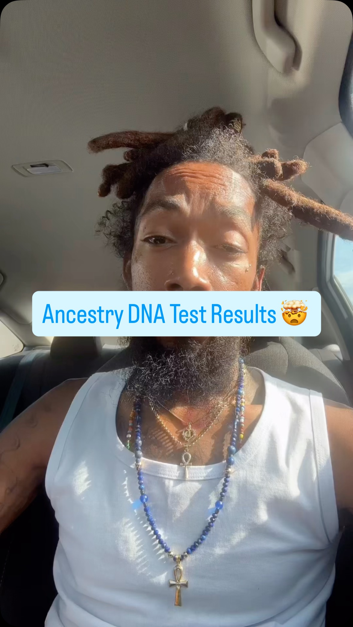 Instagram post by @asotayo_ for Ancestry. Caption reads: @ancestry really connected some dots and also....