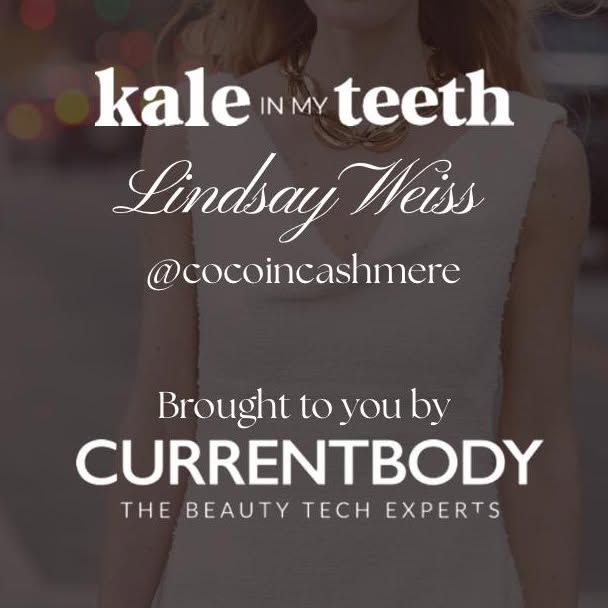 Instagram post by @cocoincashmere for currentbody. Caption reads: @cocoincashmere is a fashion stylist and content....