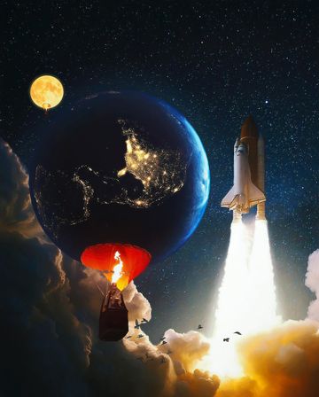 Instagram post by @jstnptrs for Shutterstock. Caption reads: With @shutterstock you have access to a library....